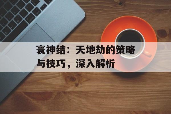 寰神结：天地劫的策略与技巧，深入解析
