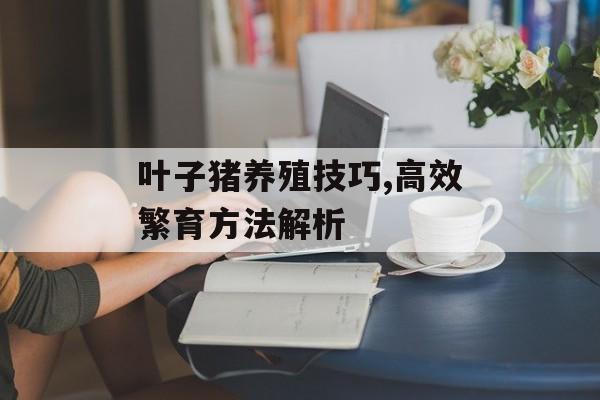 叶子猪养殖技巧,高效繁育方法解析