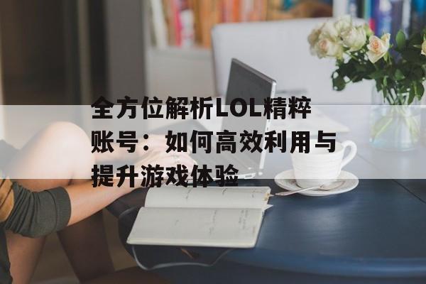 全方位解析LOL精粹账号：如何高效利用与提升游戏体验