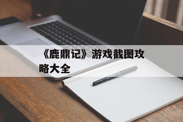 《鹿鼎记》游戏截图攻略大全