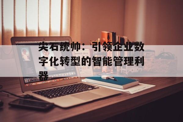 尖石统帅：引领企业数字化转型的智能管理利器