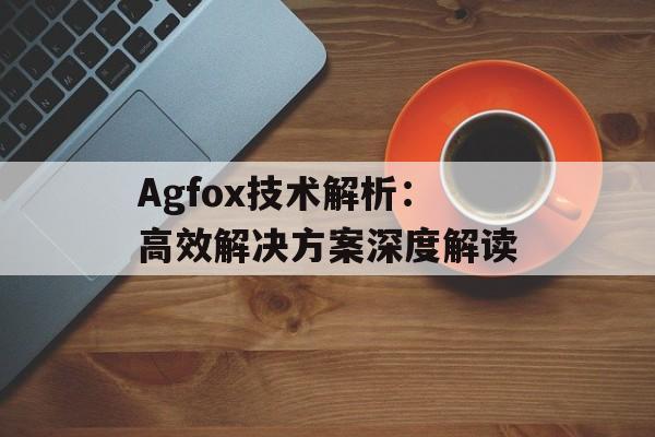Agfox技术解析：高效解决方案深度解读