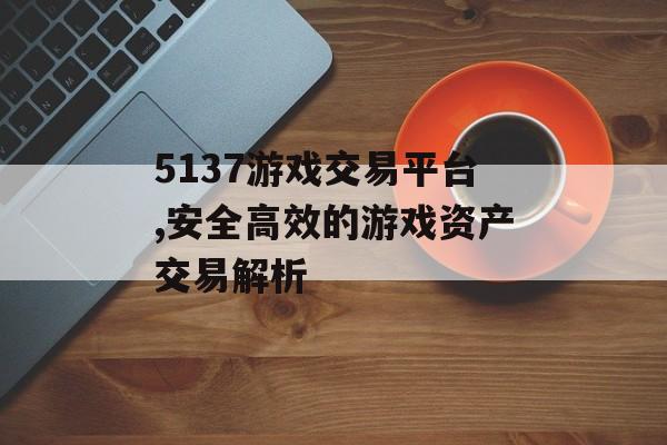 5137游戏交易平台,安全高效的游戏资产交易解析