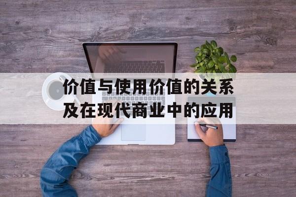 价值与使用价值的关系及在现代商业中的应用