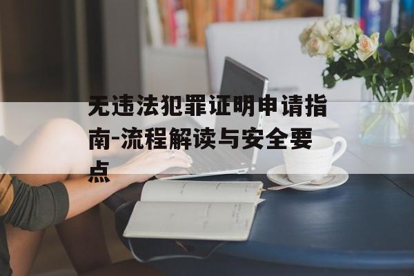 无违法犯罪证明申请指南-流程解读与安全要点
